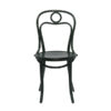 No.13-SideChair-FrontBlk