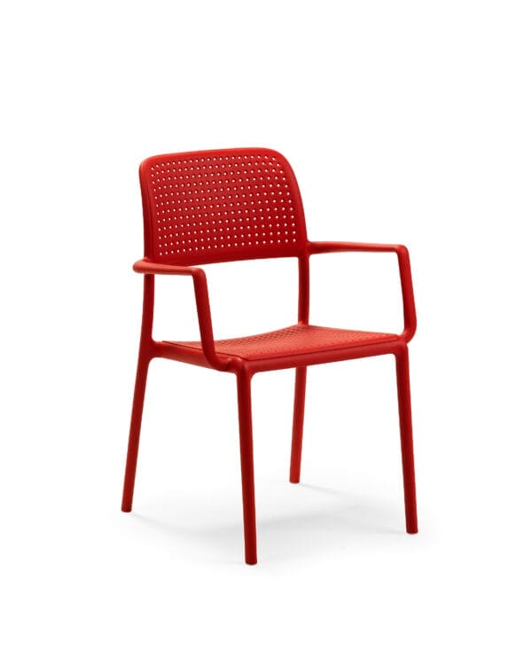 Bora Arm Chair by NARDI - Red