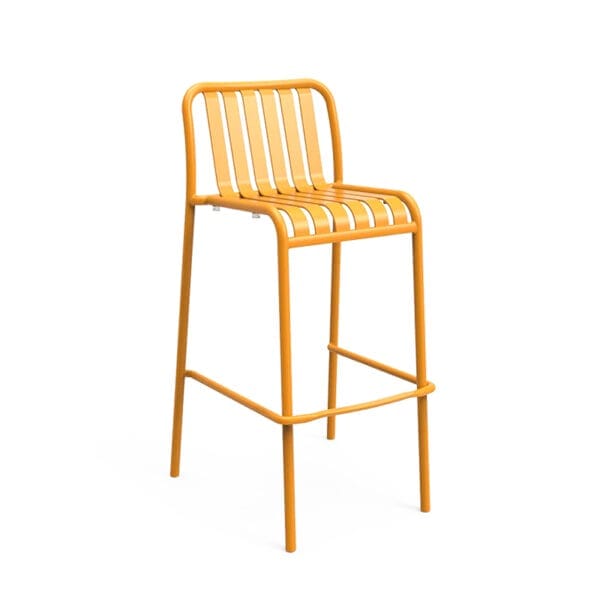 Brighton Bar Stool by Zaneti in Matte Honey