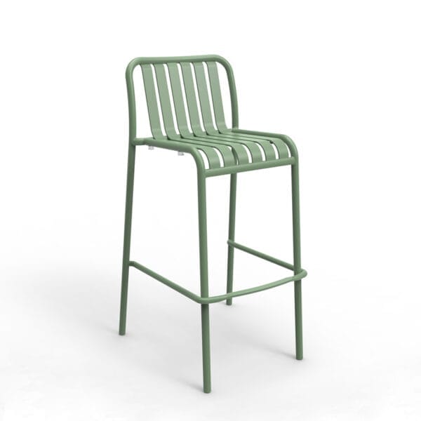 Brighton Bar Stool by Zaneti in Reseda Green