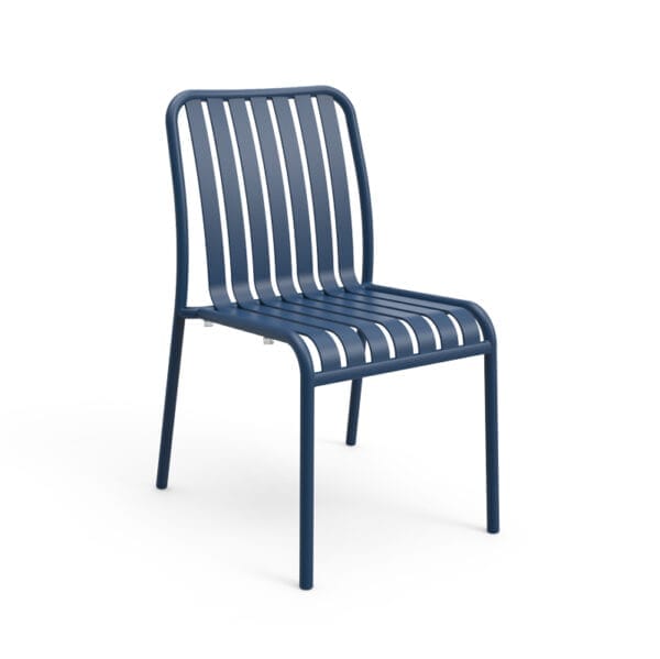 Brighton Side Chair by Zaneti in Azure Blue