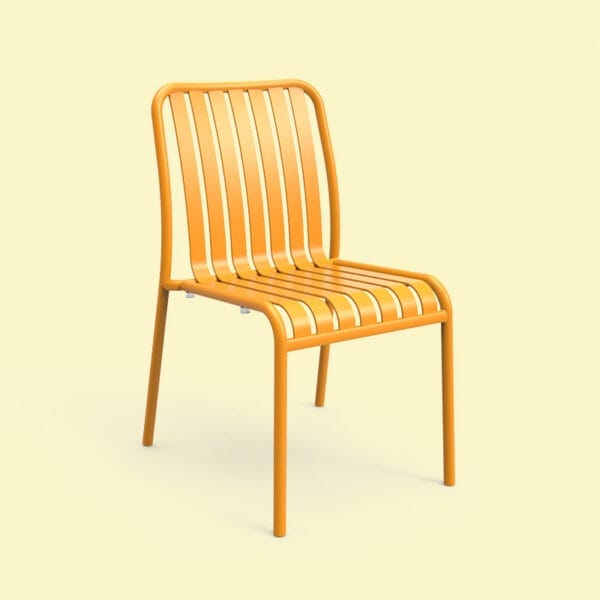 Brighton Side Chair by Zaneti in Matte Honey