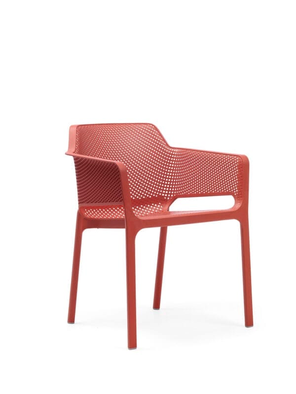 Net Arm Chair by NARDI - Red