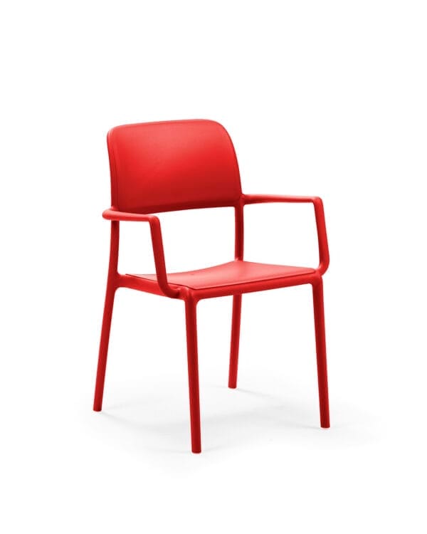 Riva Arm Chair by NARDI - Red