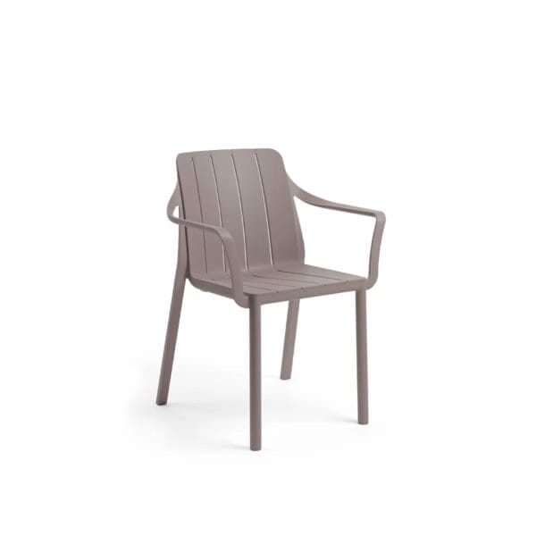 Tiberina Arm Chair by NARDI in Tortora