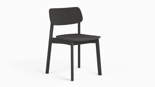 Sauvage Timber Chair by Zaneti in Black Stain