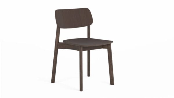 Sauvage Timber Chair by Zaneti in Walnut Stain