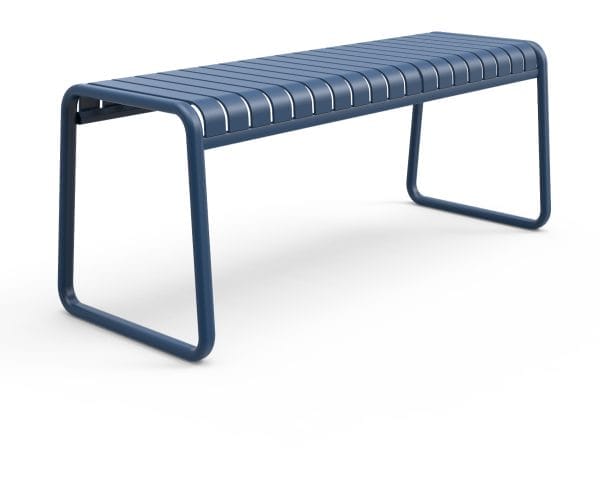 Brighton Bench Seat in Azure Blue