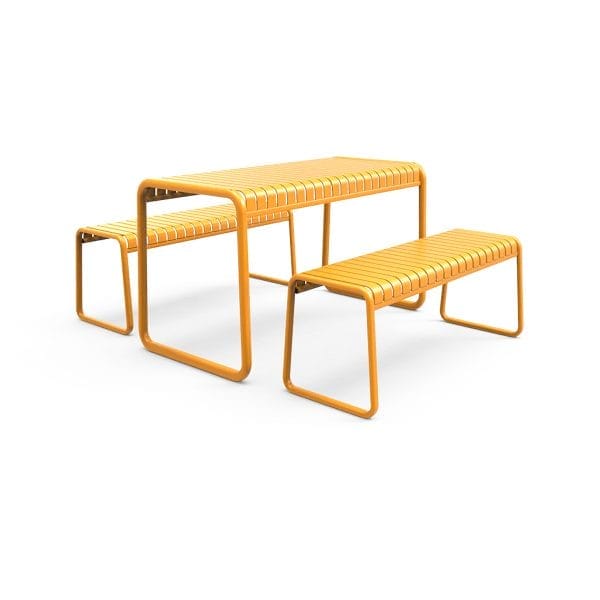 Brighton Bench Set in Matte Honey