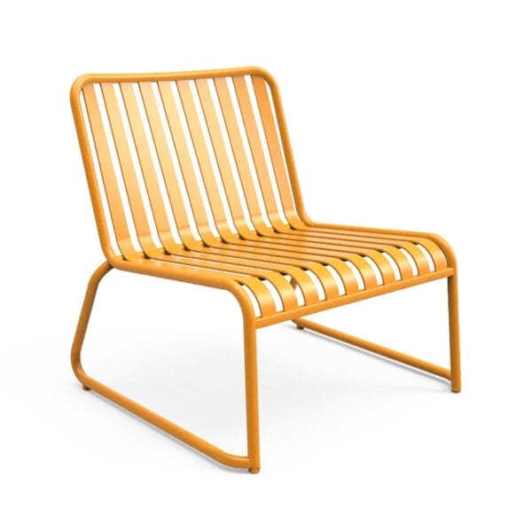 Brighton Single Lounger in Matte Honey