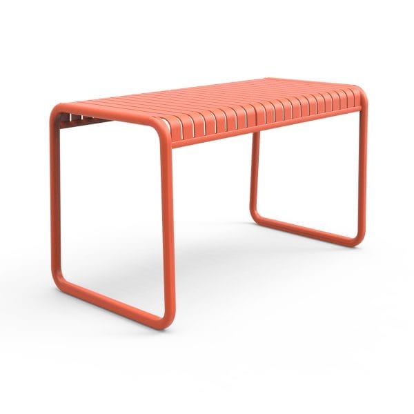 Brighton Table in Chilli Orange